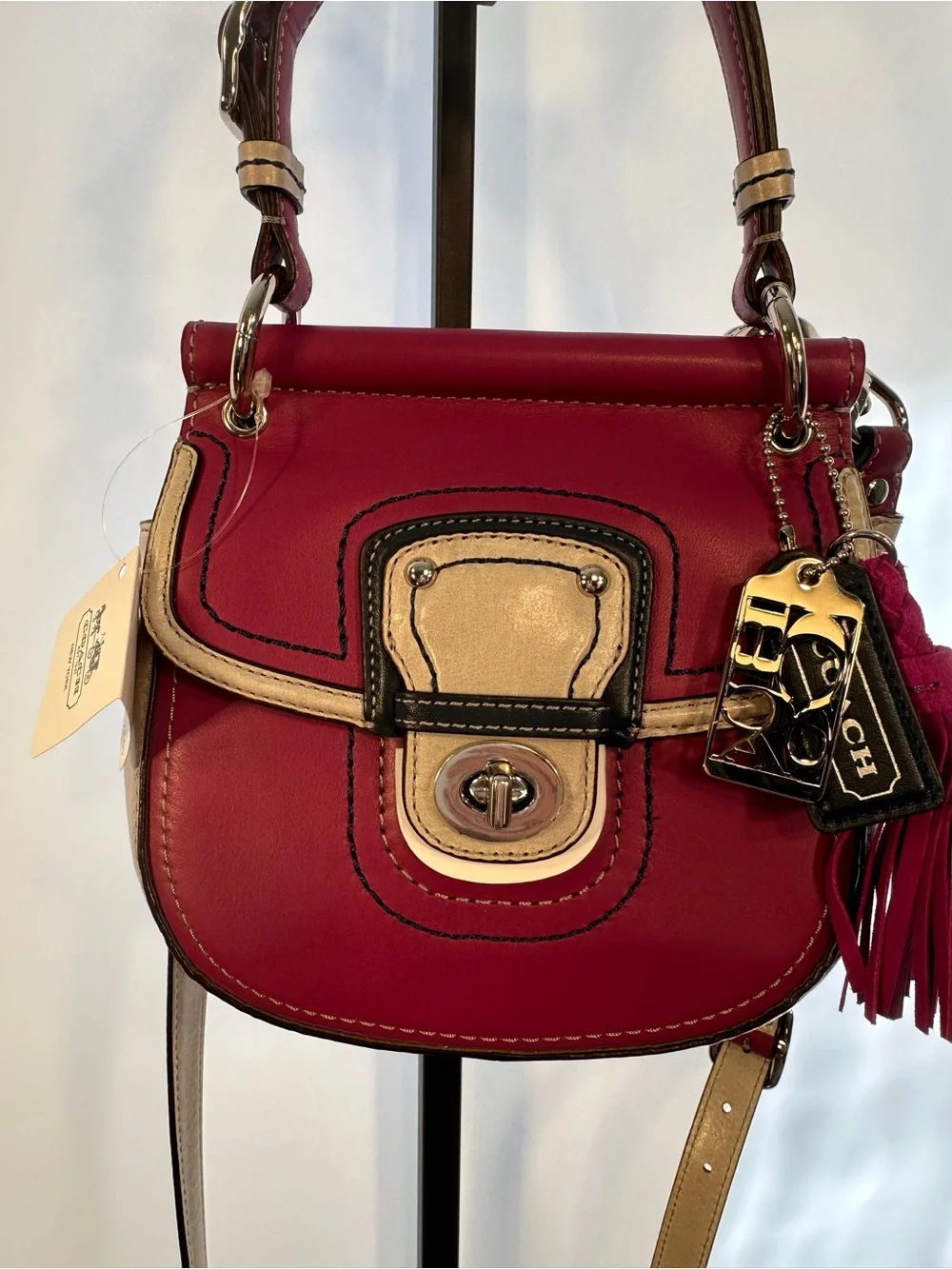 Coach Legacy Mini Willis crossbody option. 70th anniversary 2012 edition NWT - Picture 4 of 12